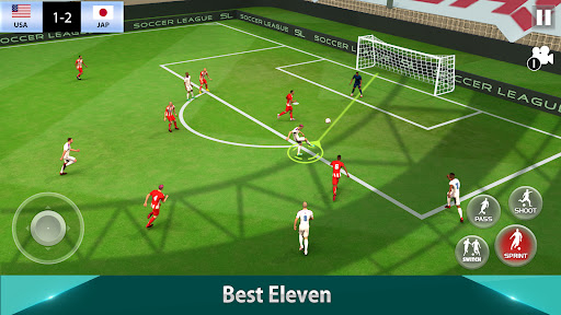 Play Football Soccer Games mod apk unlocked all characters v3.0.6 screenshot 1