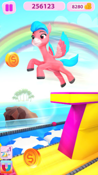 Unicorn Kingdom Running Games mod apk unlimited everything v1.4.9 screenshot 2