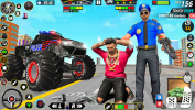 Police Monster Truck Car Games mod apk no ads v3.0.18 screenshot 4