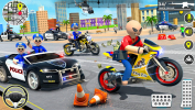 Stickman Police MotoBike Chase mod apk unlimited money v1.0.7 screenshot 2