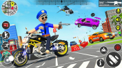Stickman Police MotoBike Chase mod apk unlimited money v1.0.7 screenshot 1