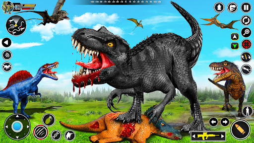 Wild Dino Hunting Hunter Game mod apk unlocked everything v1.0.25 screenshot 1