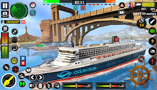 Cruise Ship Driving Simulator mod apk unlimited moneyͼƬ1