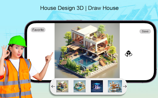 House Design 3D Draw House mod apk download v0.6 screenshot 3