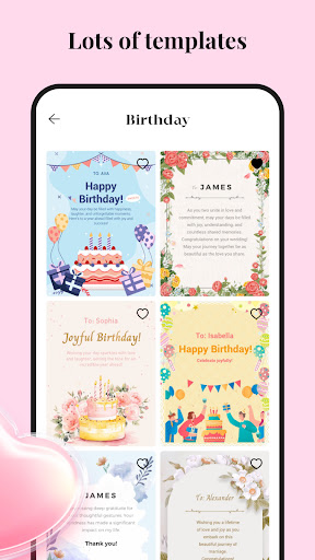 Cardory Birthday&Wedding Card app free download