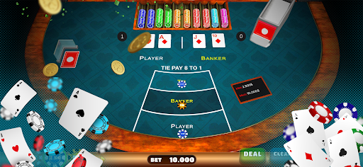 Richie Baccarat 3D Casino mod apk free coins download v0.2.13 screenshot 1