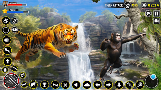 Tiger Simulator Lion games 3D mod apk download v1.0.24 screenshot 1