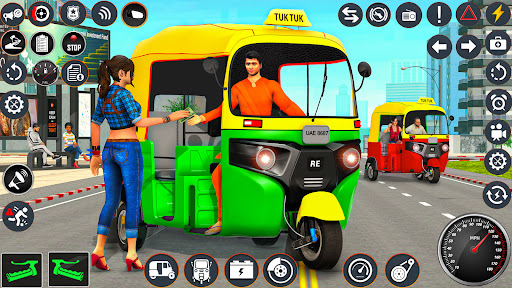 Tuk Tuk Auto Rickshaw Driving mod apk unlimited money v1.0.31 screenshot 2