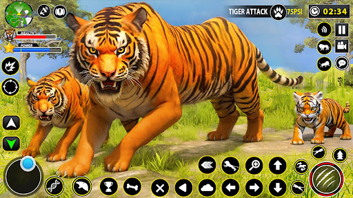 Tiger Simulator Lion games 3D mod apk download v1.0.24 screenshot 3