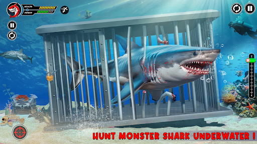 Shark Attack FPS Sniper Game mod apk no ads v1.0.45 screenshot 4