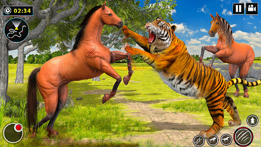 Wild Horse Family Simulator mod apk unlimited everything v1.1.30 screenshot 1