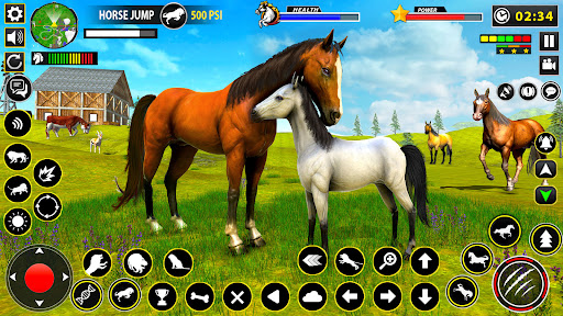 Wild Horse Family Simulator mod apk unlimited everything v1.1.30 screenshot 2