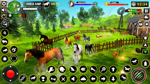 Wild Horse Family Simulator mod apk unlimited everythingͼƬ1