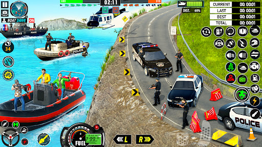 Police Boat Chase Crime Games mod apk unlocked everything v1.0.16 screenshot 3