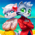 Cat Stories Adventure Match 3 mod apk unlimited money and gems