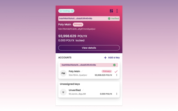 Polymesh wallet app Download official version