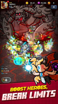 Hero Assemble Epic Idle RPG mod apk unlimited money and gems v1.0.0 screenshot 3