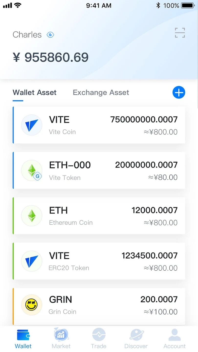 ViteX exchange app Download official version