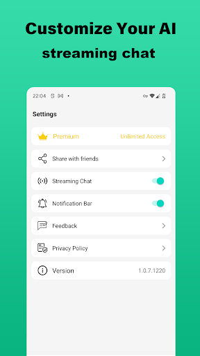 AI Chat Ask Anything mod apk premium unlocked  1.0.8.1222 screenshot 1