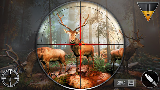 Wild Animal Deer Hunting Games mod apk unlimited money v6.60 screenshot 2