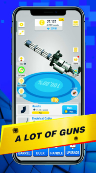 Idle Guns 3D Clicker Game mod apk unlimited money v7.9 screenshot 1