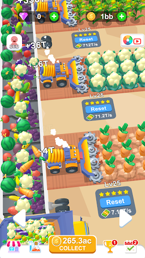 Harvest Rush Mod Apk Unlimited Money and Gems