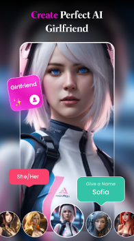 Chat AI Girlfriend AI Friend mod apk premium unlocked v2.6 screenshot 2