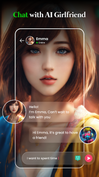 Chat AI Girlfriend AI Friend mod apk premium unlocked v2.6 screenshot 3