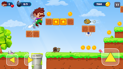 Super Bro Adventure Run Game mod apk unlimited money v4.3 screenshot 1