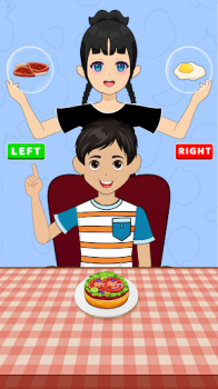 Left Or Right Food Fusion mod apk unlimited money v1.2 screenshot 1