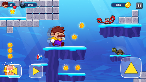 Super Bro Adventure Run Game mod apk unlimited moneyͼƬ1