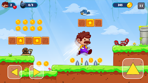 Super Bro Adventure Run Game mod apk unlimited money