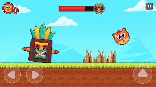 Red Jumping Roller Bounce Ball mod apk download v2.4 screenshot 1