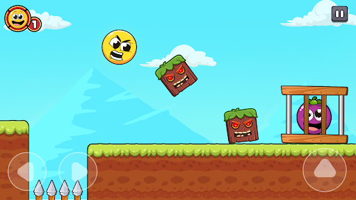 Red Jumping Roller Bounce Ball mod apk download v2.4 screenshot 2