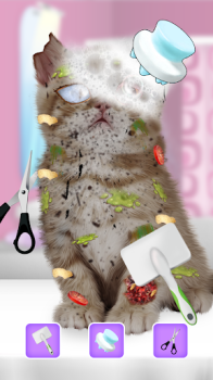 Cat ASMR Spa Makeover Salon mod apk unlimited money v2.0 screenshot 1