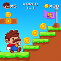 Super Bro Adventure Run Game mod apk unlimited money