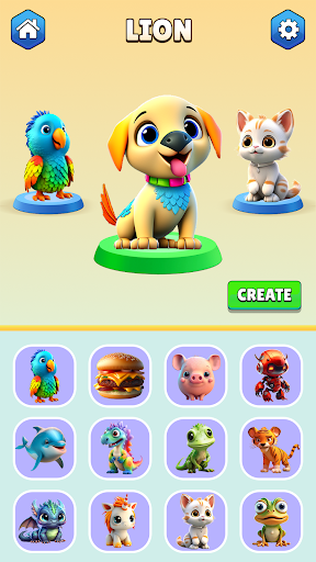 Hybrid AI Animals Mix Creature mod apk unlimited moneyͼƬ1