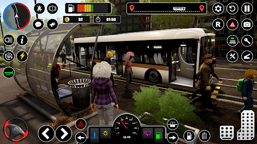 Bus Simulator 3D Bus Games mod apk unlimited money v1.74 screenshot 3