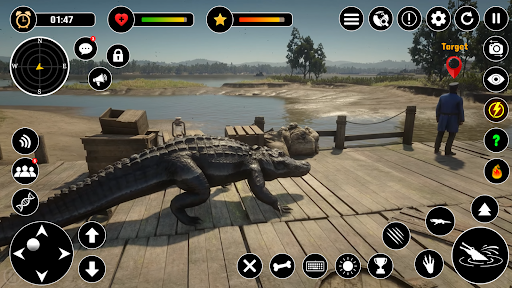 Animal Crocodile Attack Sim mod apk unlimited everything