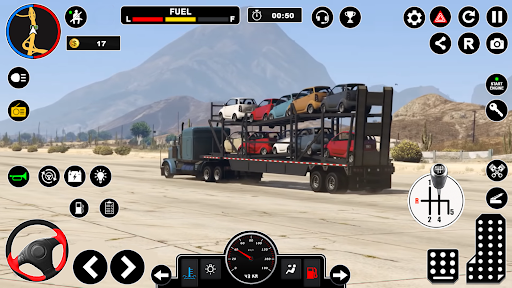 Car Transport Truck Games 3D mod apk unlocked everything v1.26 screenshot 1