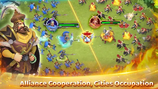 Merge Kingdoms Mod Apk Unlimited Money and Gems v1.9.0 screenshot 1