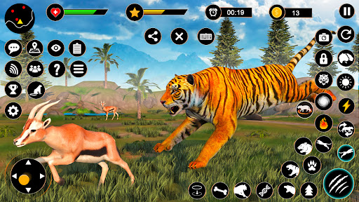 Tiger Simulator Tiger Games mod apk unlimited money v6.18 screenshot 1