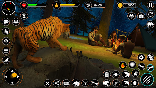 Tiger Simulator Tiger Games mod apk unlimited money v6.18 screenshot 3