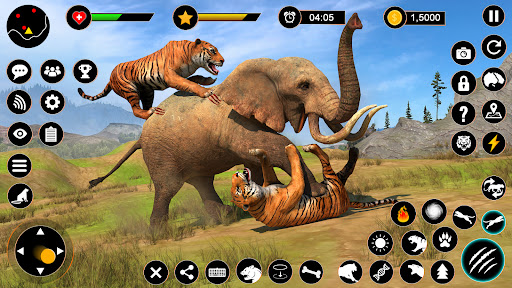 Tiger Simulator Tiger Games mod apk unlimited money v6.18 screenshot 4