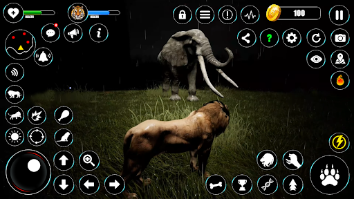 Lion Games Animal Simulator 3D mod apk unlimited money v4.4 screenshot 1