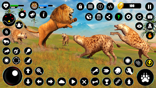 Lion Games Animal Simulator 3D mod apk unlimited money v4.4 screenshot 2