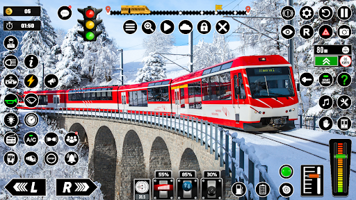 Railway Train Simulator Games mod apk unlimited money