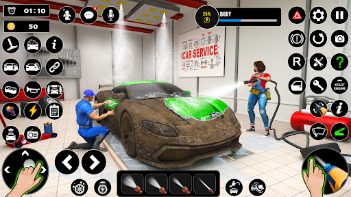 Car Wash Games & Car Games 3D mod apk unlimited money v3.11 screenshot 2