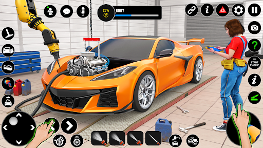 Car Wash Games & Car Games 3D mod apk unlimited money v3.11 screenshot 3