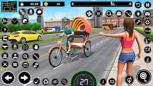 BMX Cycle Games 3D Cycle Race mod apk unlimited money v1.17 screenshot 3